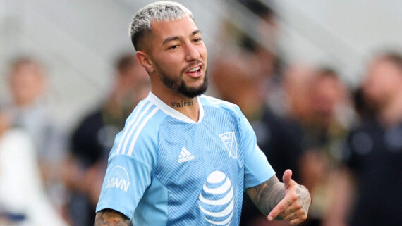 Luciano Acosta, meia do FC Cincinnati (foto: Photo by Stacy Revere/AFP)