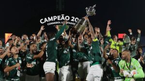 O Palmeiras está no Mundial de Clubes de 2025 graças ao título da Copa Libertadores de 2021 - Crédito: 