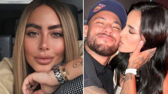 Rafaella, irmã de Neymar, está afastada de Bruna Biancardi (foto: Redes sociais/Reprodução)