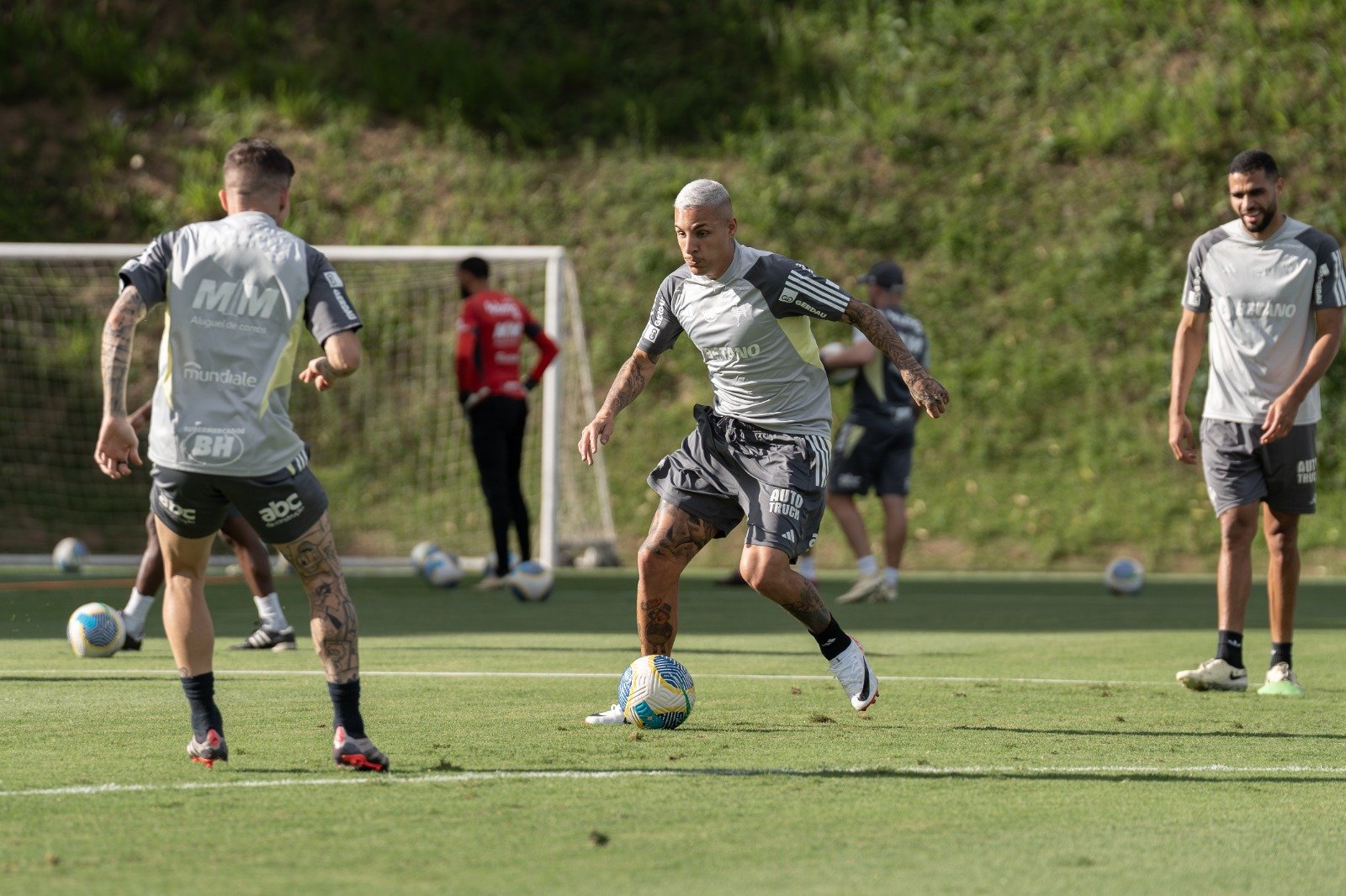 Treino do Atlético (foto: Daniela Veiga/Atlético)