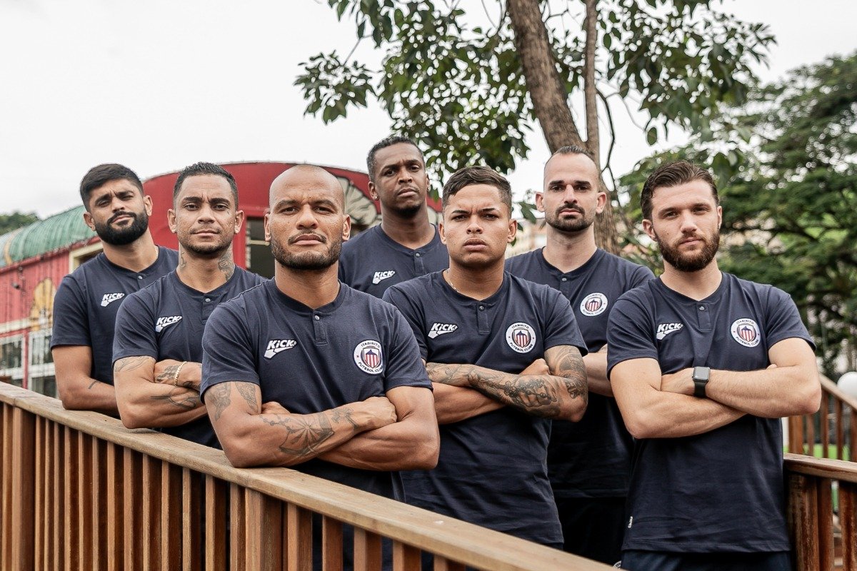 Jogadores do Itabirito FC (foto: Rafael Leandro / Itabirito FC)