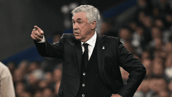 Carlos Ancelotti, técnico do Real Madrid (foto: Javier Soriano/AFP)