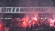 Torcida do Atlético na Arena MRV (foto: Alexandre Guzanshe/EM/D.A Press)