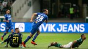 Hernán Barcos marcou o gol da última vitória do Cruzeiro sobre o Palmeiras, no Alianz Parque, na Copa do Brasil de 2018 (foto: NEWTON MENEZES/FUTURA PRESS/ESTADAO CONTEUDO SP)