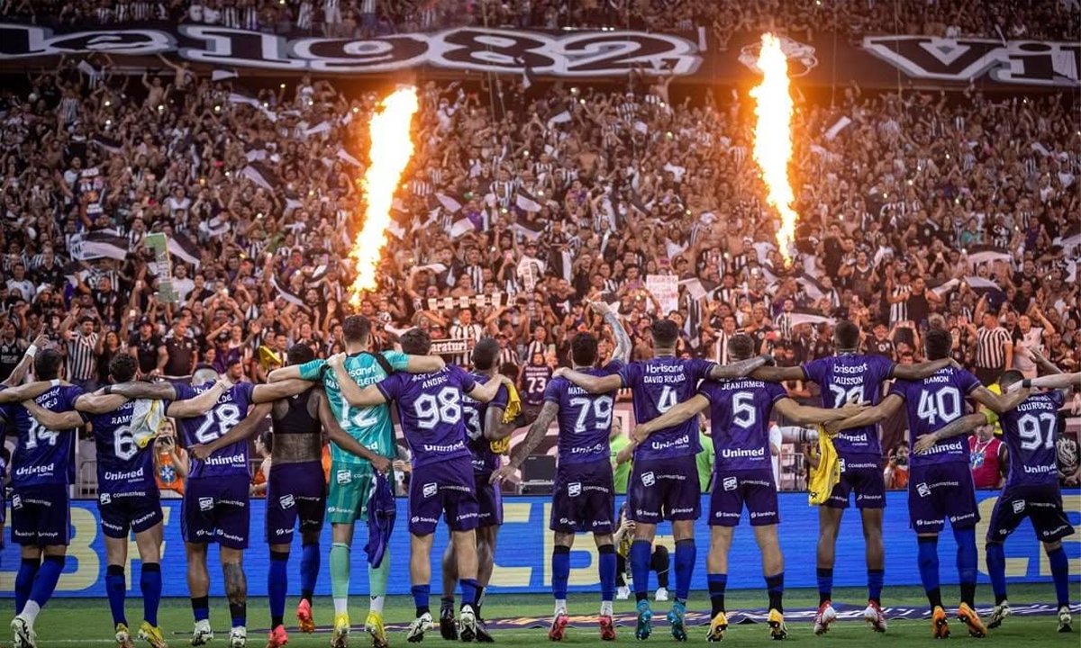 Ceará ficou em quarto lugar na Série B (foto: Stephan Eilert/Ceará SC)