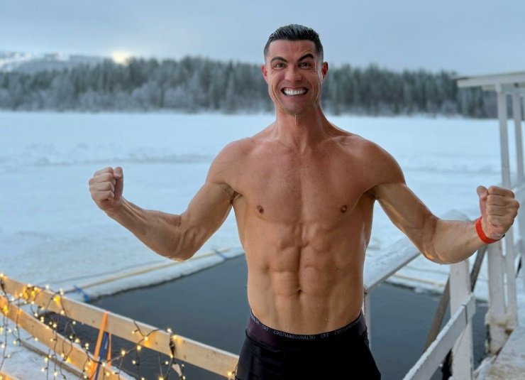 Cristiano Ronaldo passa o Natal de 2024 na Lapônia (foto: Reprodução/Instagram)