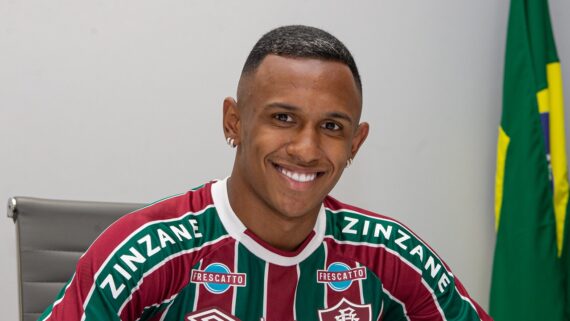 Marquinhos, reforço do Cruzeiro para 2025 (foto: Lucas Merçon/Fluminense)