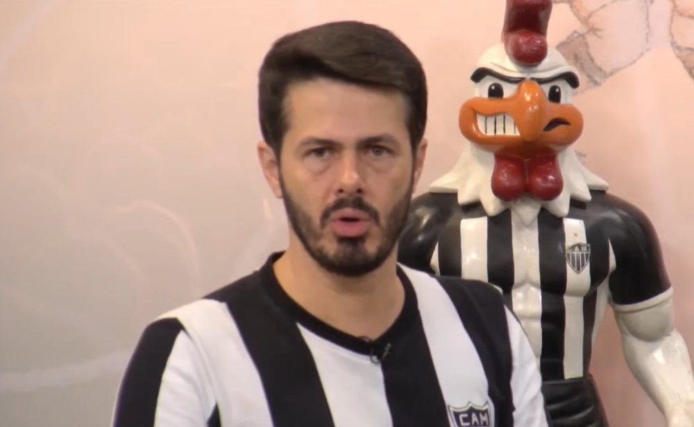 Fael Lima, representante do Atlético no Alterosa Esporte (foto: Reprodução/YouTube)