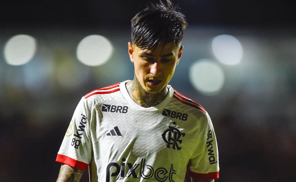 Pulgar, volante do Flamengo (foto: Marcelo Cortes/CRF)