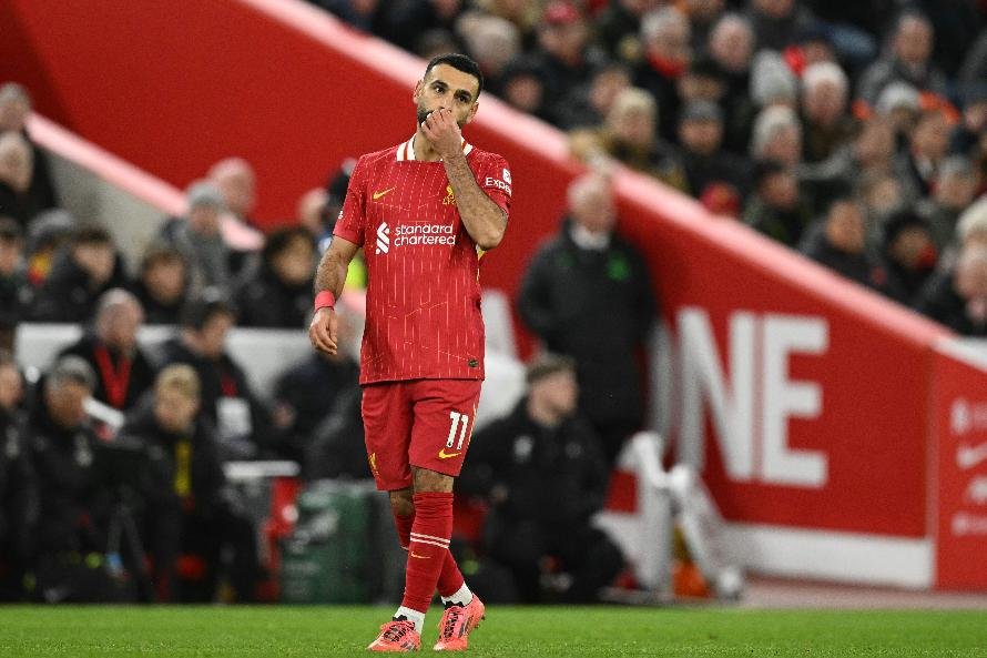 Mohamed Salah, atacante do Liverpool (foto: Oli SCARFF/AFP)