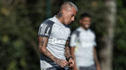 Vargas em treino do Atlético na Cidade do Galo (foto: Pedro Souza/Atlético)