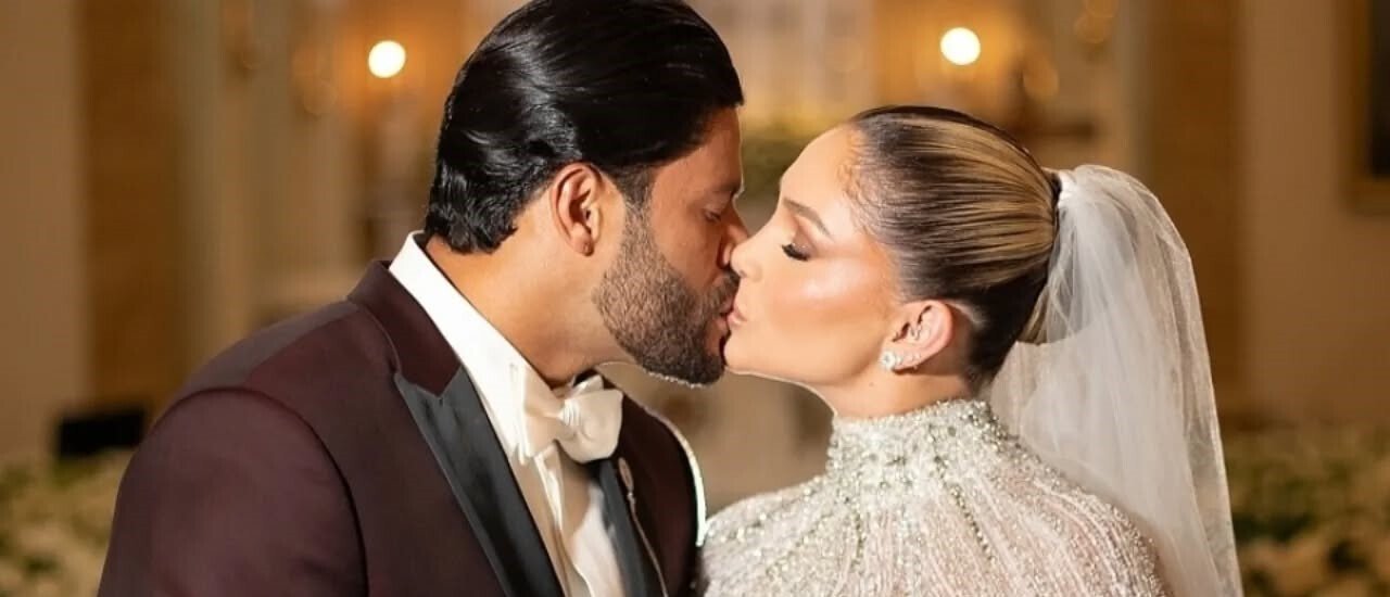 Hulk e esposa, a médica Camila Ângelo (foto: Reprodução)