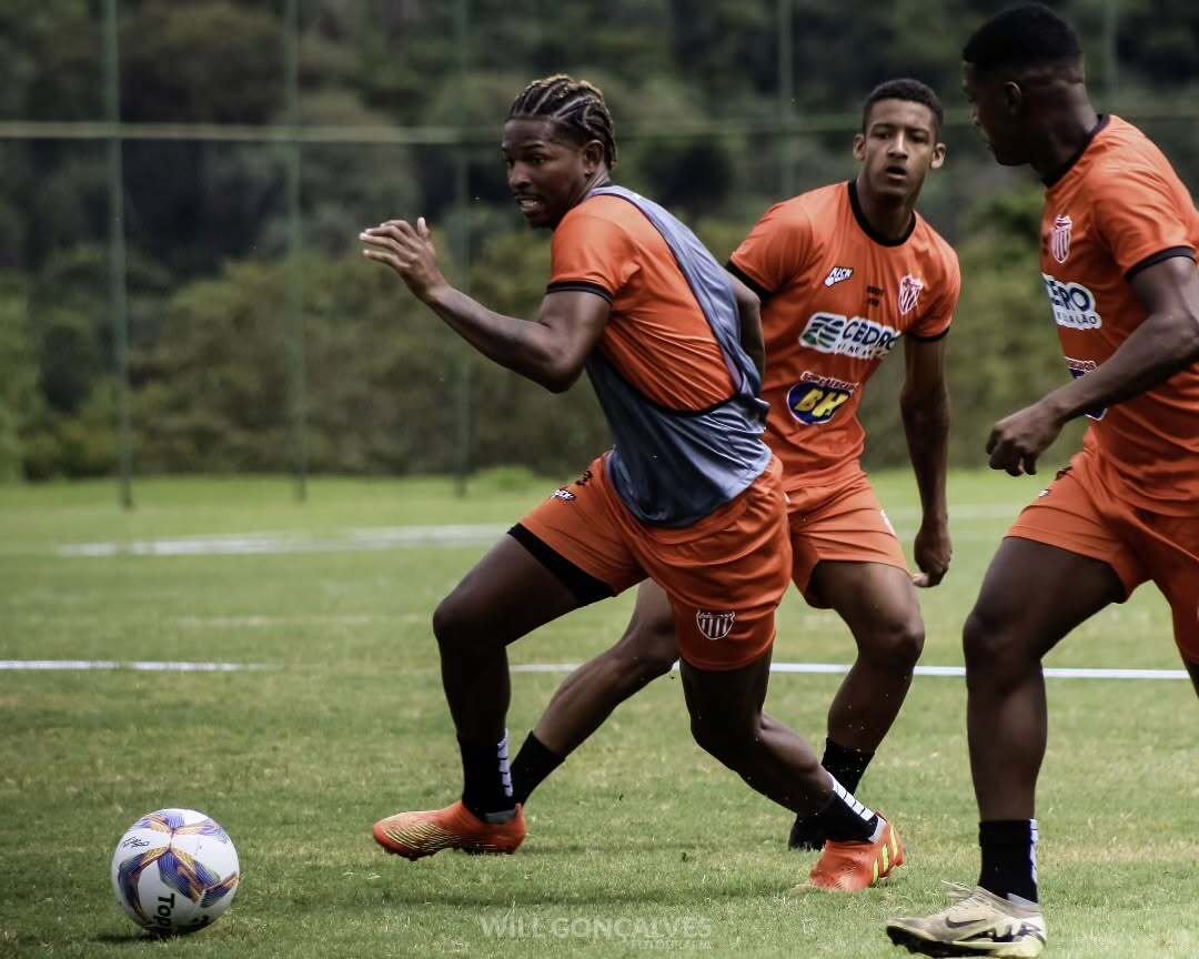 Villa Nova em preparação para o Campeonato Mineiro (foto: Will Gonçalves/Villa Nova)