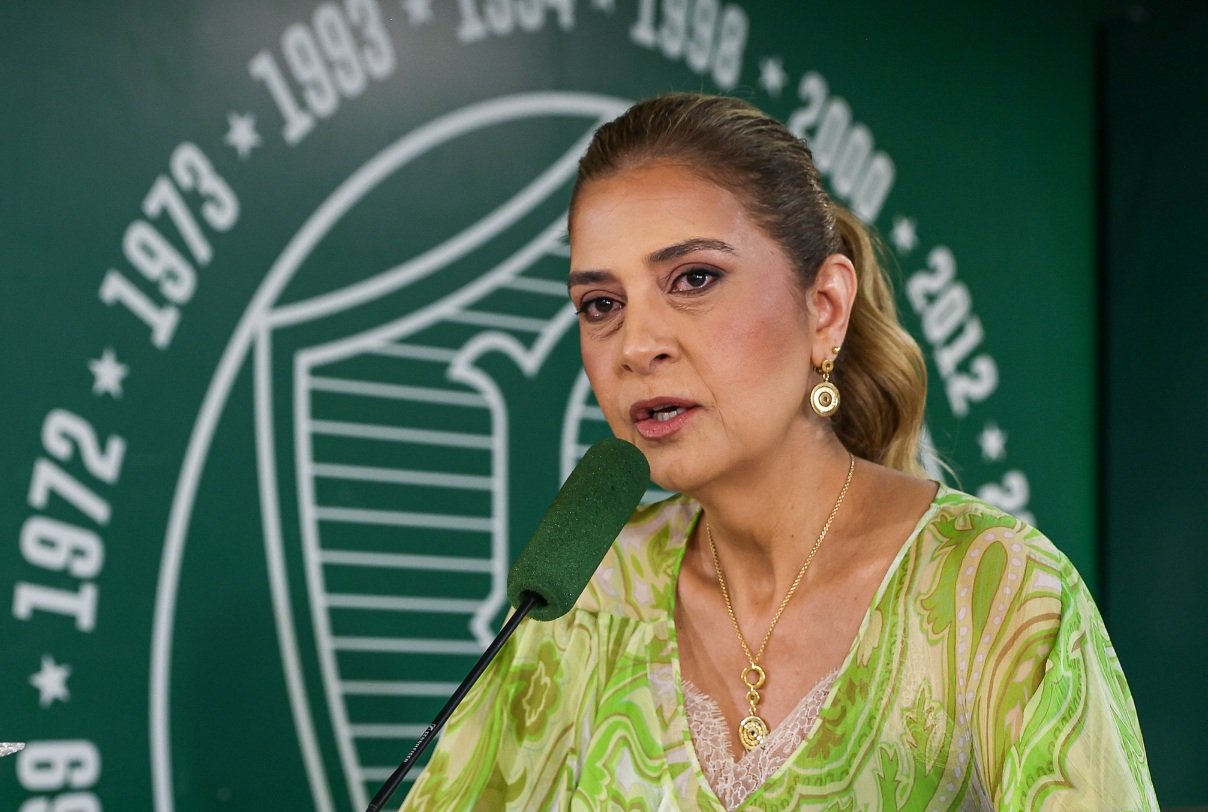 Presidente Leila Pereira, do Palmeiras (foto: Fabio Menotti/Palmeiras)