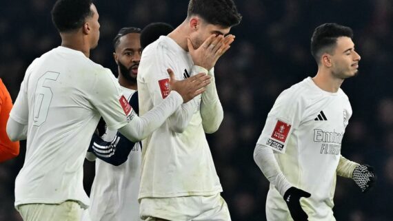 Kai Havertz, jogador do Arsenal (foto: Glyn KIRK / AFP)