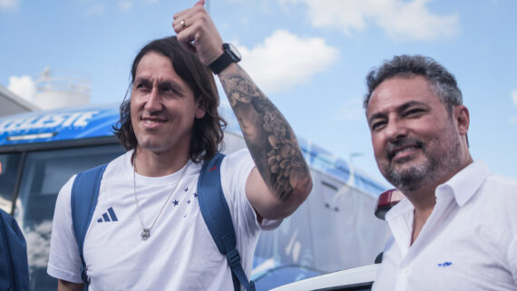 Cássio e Alexandre Mattos (foto: Gustavo Aleixo/Cruzeiro)