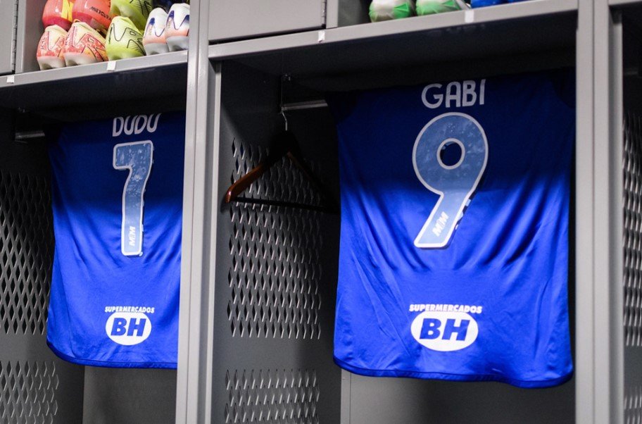 Dudu e Gabigol (foto: Gustavo Aleixo/Cruzeiro)