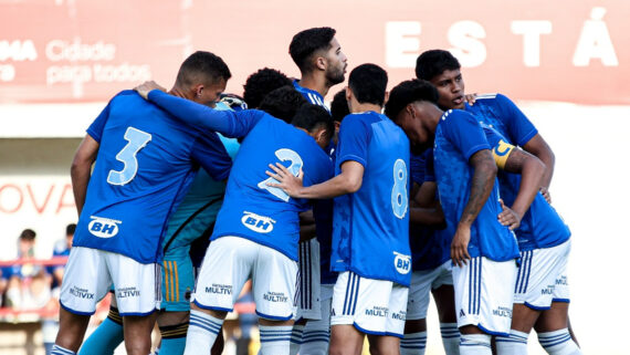 Jogo do time do Cruzeiro sub-20 (foto: Gustavo Martins/ Cruzeiro)