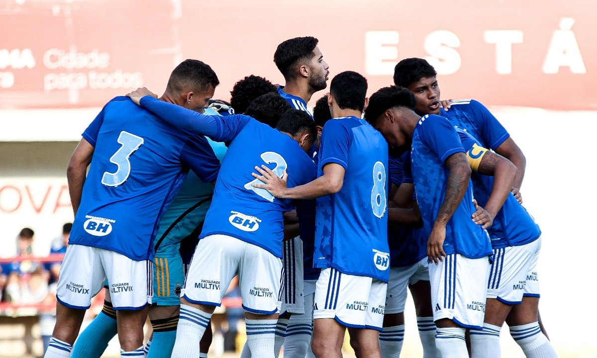 Jogo do time do Cruzeiro sub-20 (foto: Gustavo Martins/ Cruzeiro)