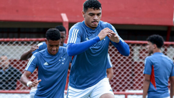 Cruzeiro se prepara para a disputa da Copinha (foto: Gustavo Martins/Cruzeiro)