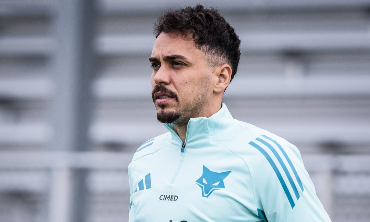 Eduardo em treino do Cruzeiro nos EUA (foto: Gustavo Aleixo/Cruzeiro)