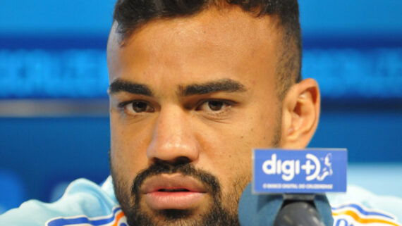 Fabrício Bruno, do Cruzeiro (foto: Paulo Filgueiras/EM/D.A.Press)