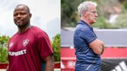 Treinadores das equipes (foto: LUCAS MERÇON / FLUMINENSE F.C. - @fotosdojhon)