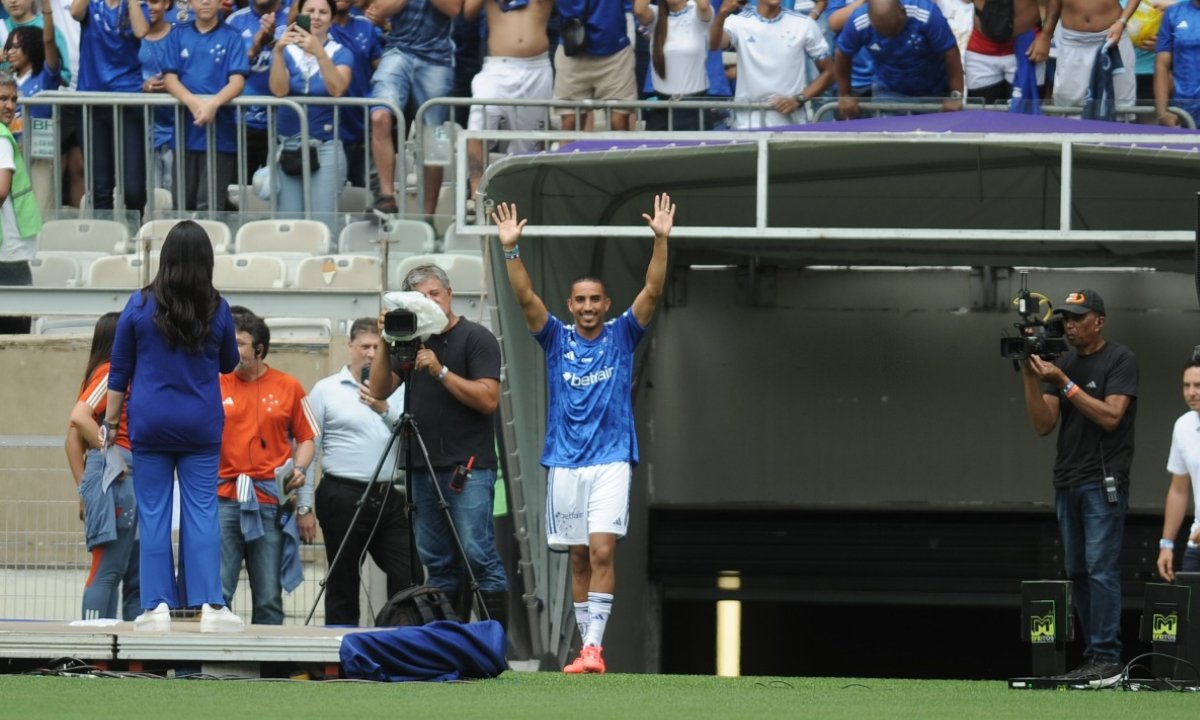 Christian, reforço do Cruzeiro para 2025 (foto: Alexandre Guzanshe/ EM DA Press)