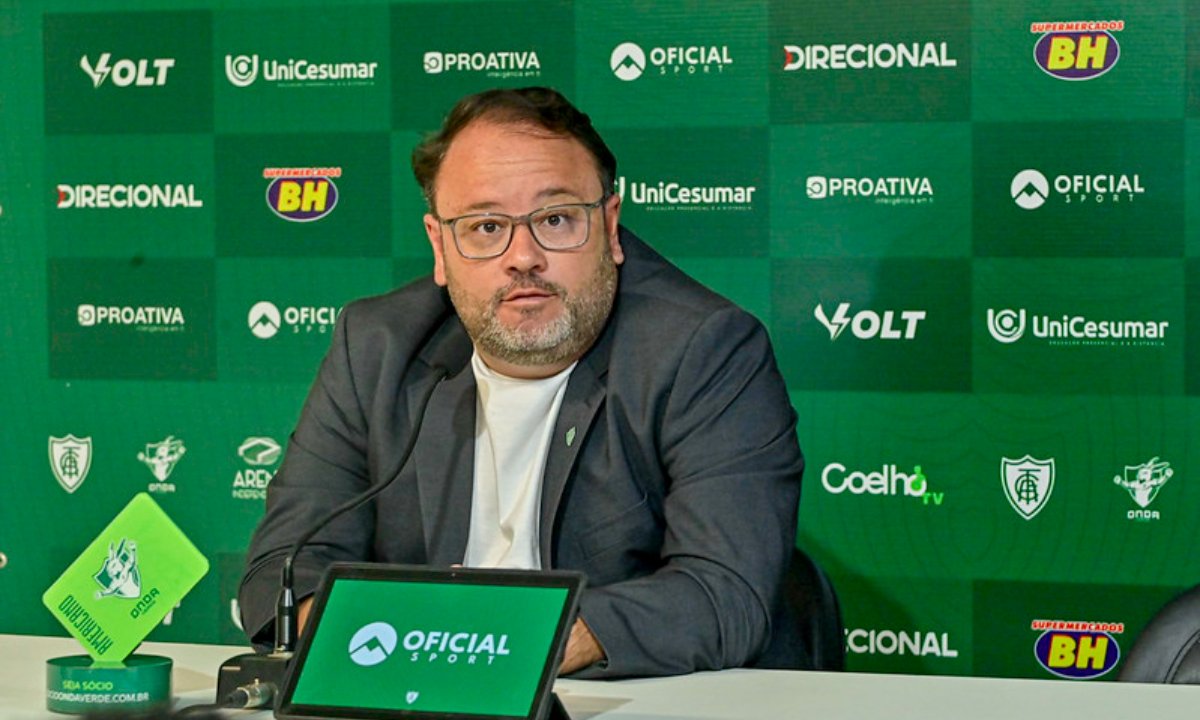 Fred Cascardo, diretor de futebol do América (foto: Mourão Panda/América)