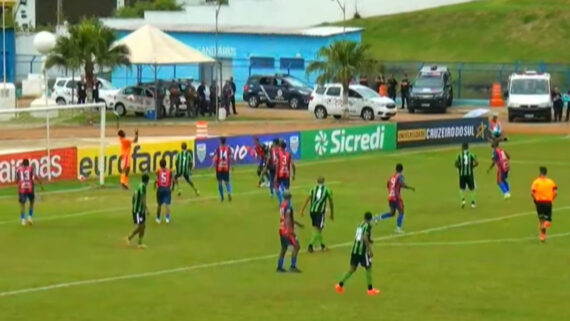 América na Copinha (foto: Reprodução/ TV Paulistão)