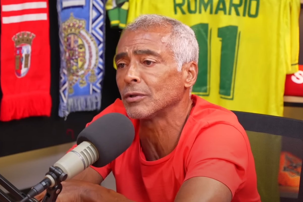 Romário em entrevista (foto: Reprodução)