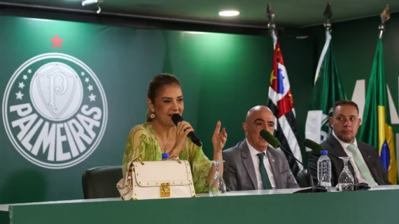 Leila Pereira (foto: Fabio Menotti/Palmeiras)