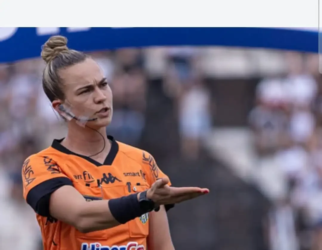 Marianna Nanni, árbitra de futebol (foto: Foto: Rebeca Reis/ Ag. Paulistão)