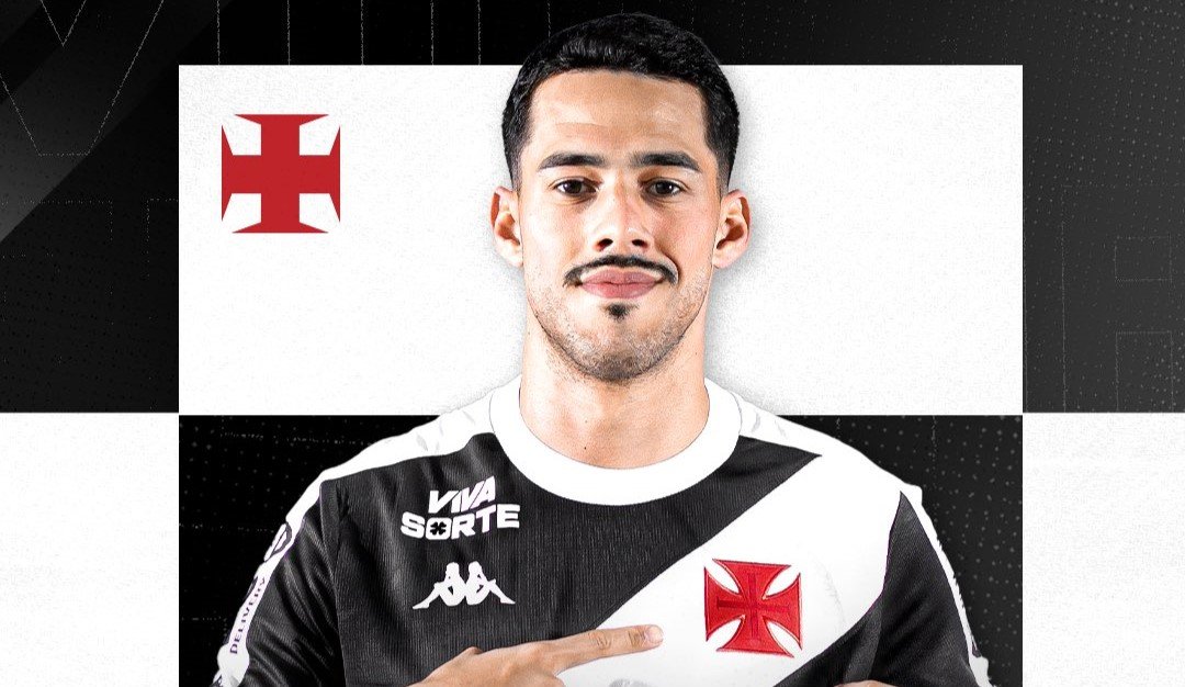 Zagueiro Lucas Oliveira é apresentado pelo Vasco (foto: Divulgação/Vasco)