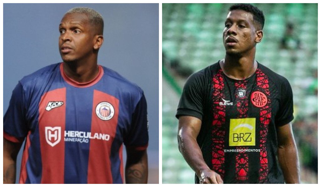 Itabirito e Pouso Alegre (foto: Montagem: Alexandre Guzanshe / EM / D.A Press e Giovanni Mendes / Pouso Alegre SAF)