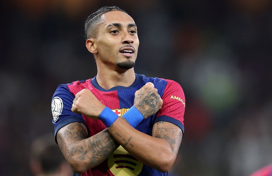 Raphinha (foto: Haitham AL-SHUKAIRI / AFP)