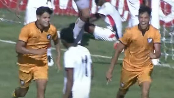 João Vitor, filho de Rivaldo (foto: Reprodução/SporTV)