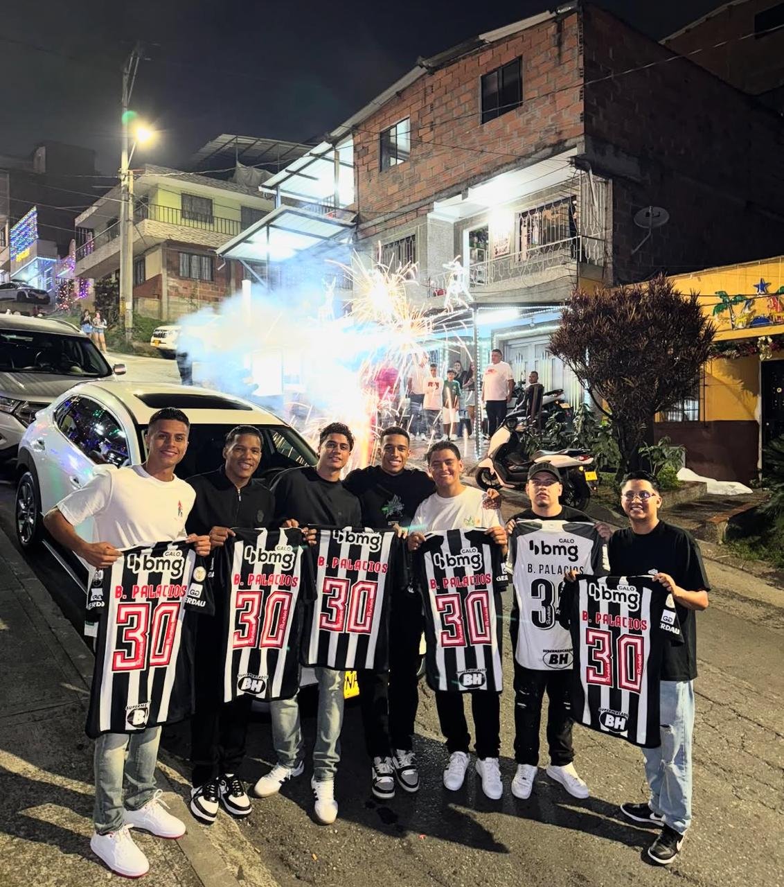 Réveillon alvinegro de Palacios