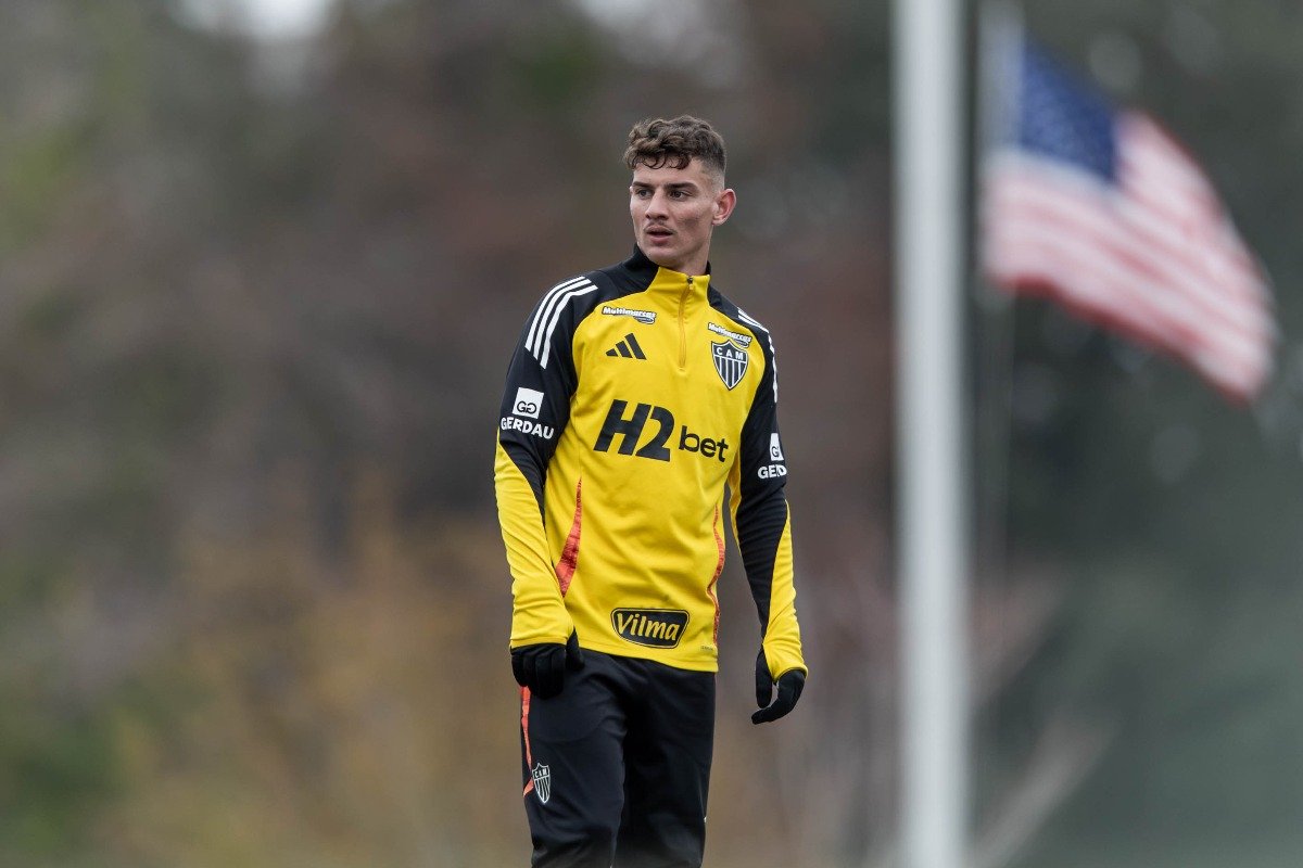 Natanael, lateral-direito do Atlético (foto: Pedro Souza / Atlético)