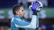 Léo Aragão ganhou a primeira oportunidade na meta celeste nessa quarta-feira (foto: Gustavo Aleixo/Cruzeiro)