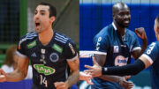 Líderes, Cruzeiro e Minas se enfrentam pela Superliga Masculina de Vôlei (foto: Agência i7/Sada Cruzeiro e Hedgard Moraes/MTC)