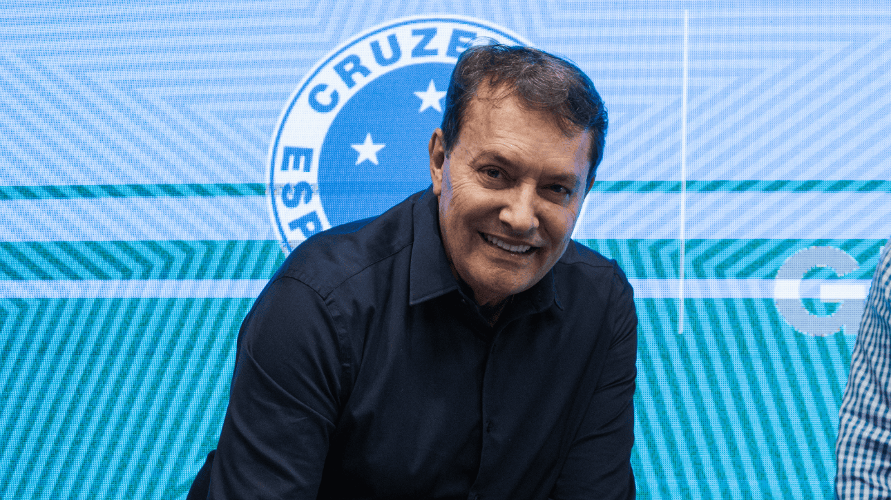 Pedrinho, sócio majoritário da SAF do Cruzeiro (foto: Matheus de Morais)