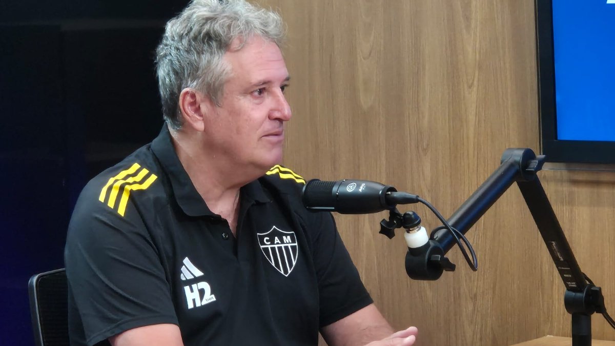 Erasmo Damiani, gerente geral de base do Atlético, em entrevista ao No Ataque (foto: Jair Amaral/EM/D.A Press)