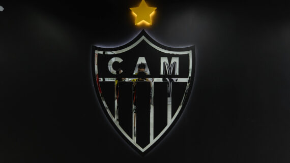 Escudo do Atlético (foto: Pedro Souza/Atlético)