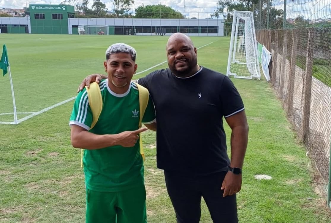 Vitor Jacaré, atacante do América (foto: Redes sociais/Reprodução)