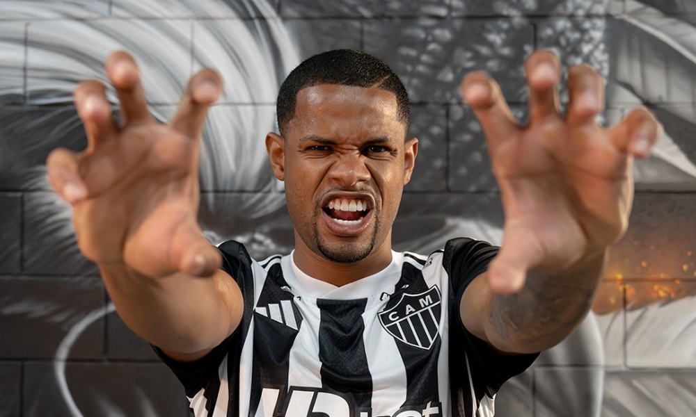 Junior Santos, novo atacante do Atlético - (Foto: Divulgação/Atlética)