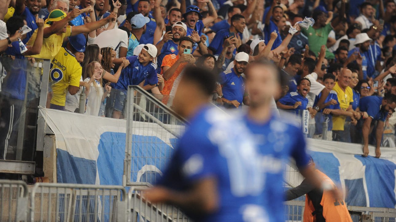 Kaio Jorge, atacante do Cruzeiro (foto: Alexandre Guzanshe/EM/D.A Press)