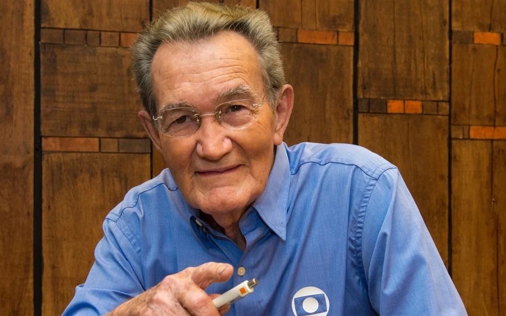 Léo Batista, jornalista da Globo (foto: Divulgação/TV Globo)