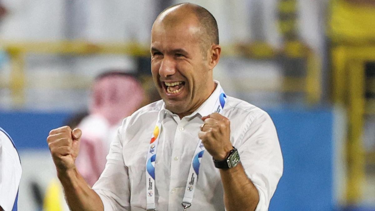 Técnico português Leonardo Jardim, do Al Ain, negocia com o Cruzeiro (foto: FAYEZ NURELDINE/AFP)