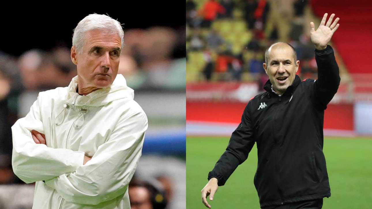 Luís Castro e Leonardo Jardim, treinadores (foto: AFP; Valery Hache/AFP)